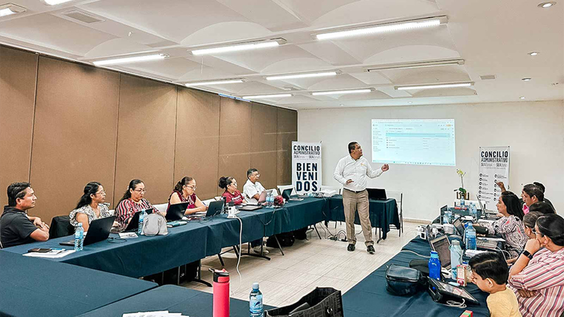Celebran su Octavo Concilio administrativo zonas 4 y 5 del SEAUMN para fortalecer la gestión administrativa